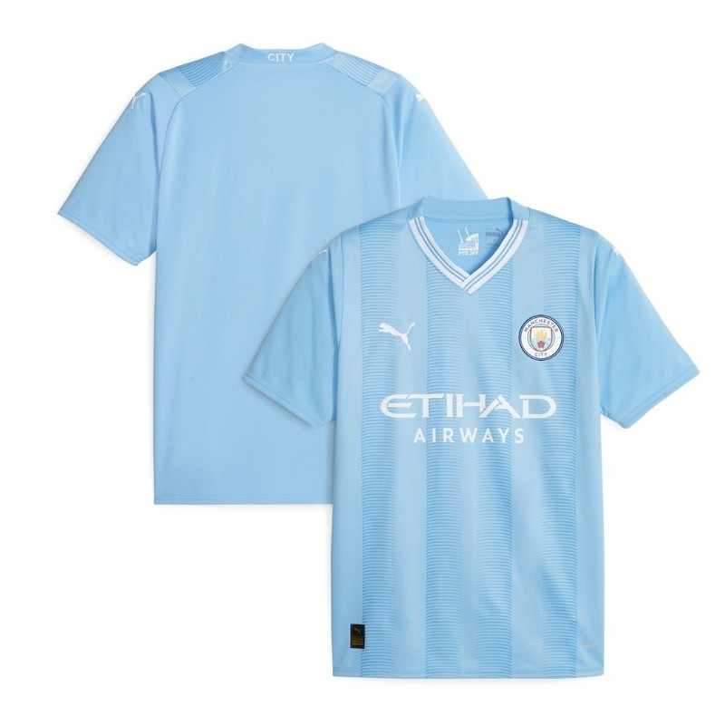 Manchester City Home Shirt 2023-24-Sky Blue