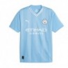 Manchester City Home Shirt 2023-24 with De Bruyne 17,Blue