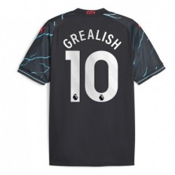 Jack Grealish Manchester City 2023/24 Third Player Jersey-Navy