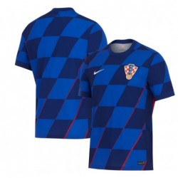 Croatia Away Stadium Shirt 2024 - Blue