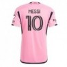 Men's adidas Lionel Messi Pink Inter Miami CF 2024 Player Jersey