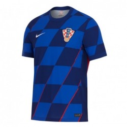 Croatia Away Stadium Shirt 2024 - Blue