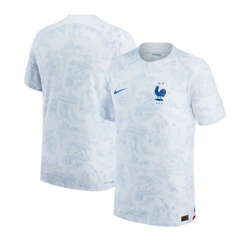 France Away Match Shirt 2022 - White