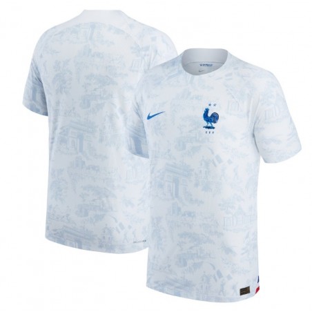 France Away Match Shirt 2022 - White