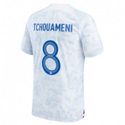 Aurélien Tchouaméni France National Team 2022-23 Away Jersey - White