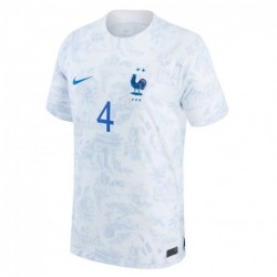 Raphael Varane France National Team 2022-23 Away Jersey - White