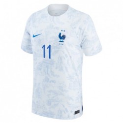 Ousmane Dembele France National Team 2022-23 Away Jersey - White