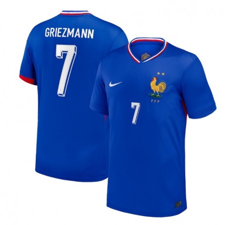 Antoine Griezmann France National Team 2024 Home Jersey - Blue