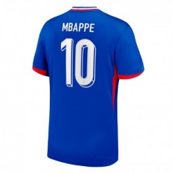 Kylian Mbappe France National Team 2024 Home Jersey - Blue