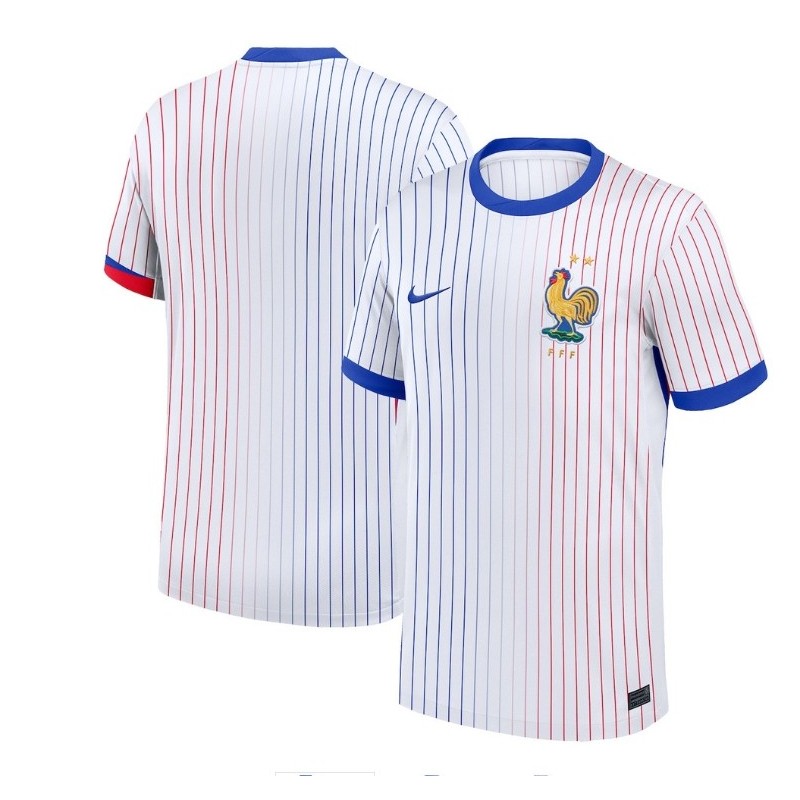 France National Team 2024 Away Blank Jersey - White