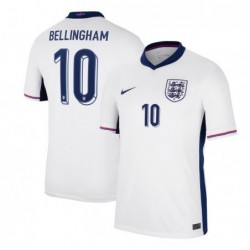 England Home Stadium Shirt 2024 with Bellingham 10,White