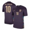 England Away Stadium Shirt 2024 with Bellingham 10,Purple