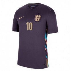 England Away Stadium Shirt 2024 with Bellingham 10,Purple