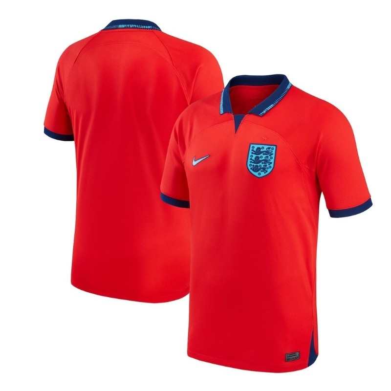 England National Team 2022-23 Away Breathe Stadium Blank Jersey - Red