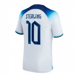 Raheem Sterling England National Team 2022-23 Home Jersey - White