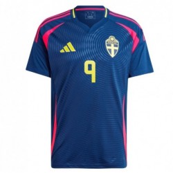 Sweden Away Shirt 2024 with Isak 9 printing - Navy