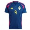 Sweden Away Shirt 2024 with Isak 9 printing - Navy