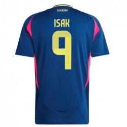 Sweden Away Shirt 2024 with Isak 9 printing - Navy