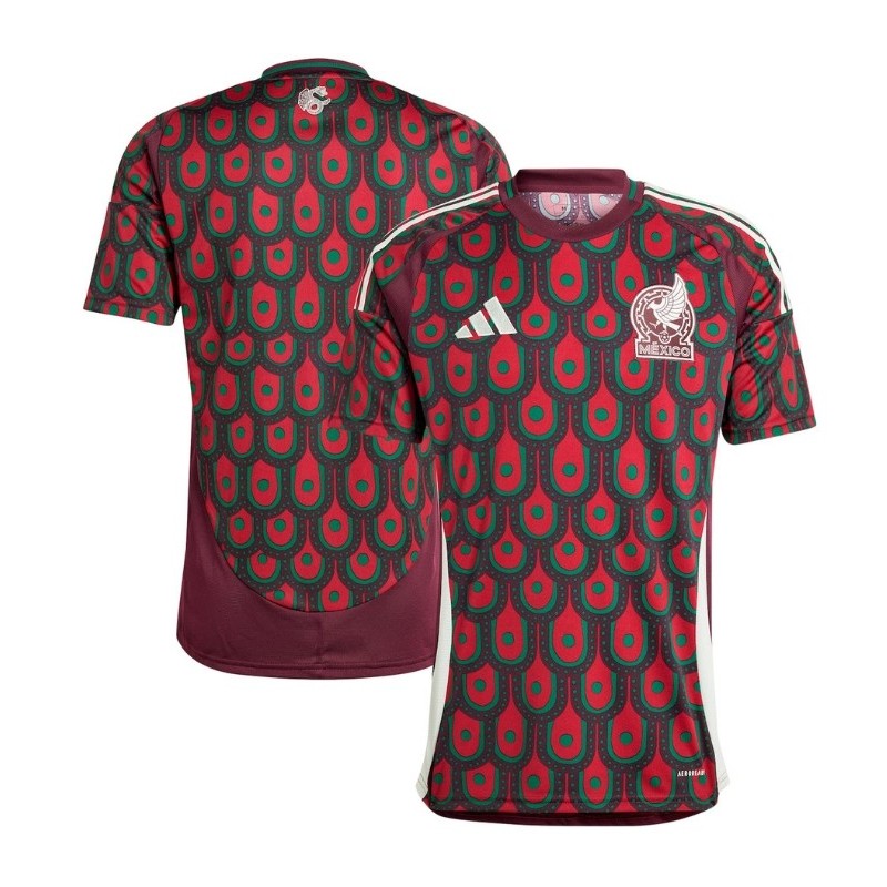 Mexico National Team 2024 Home Jersey - Burgundy