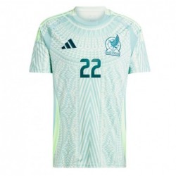 Hirving Lozano Mexico National Team 2024 Away Player Jersey - Green