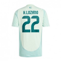 Hirving Lozano Mexico National Team 2024 Away Player Jersey - Green