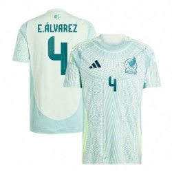 Edson Alvarez Mexico National Team 2024 Away Player Jersey - Green