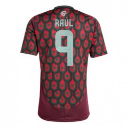 Raul Jimenez Mexico National Team 2024 Home Player Jersey - Burgundy