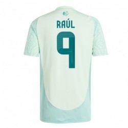 Raul Jimenez Mexico National Team 2024 Away Player Jersey - Green