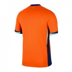 Netherlands National Team 2024 Home Blank Jersey - Orange