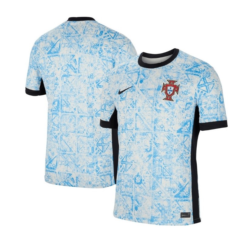 Portugal Away Stadium Shirt 2024 - Cream