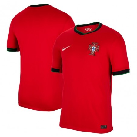 Portugal National Team 2024 Home Blank Jersey - Red