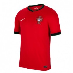 Portugal National Team 2024 Home Blank Jersey - Red