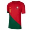 Bruno Fernandes Portugal Team 2022-23 Home Vapor Player Jersey - Red