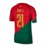 Diogo Jota Portugal Team 2022-23 Home Vapor Match Jersey - Red