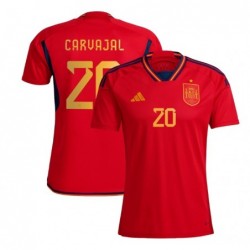 Daniel Carvajal Spain National Team 2022-23 Home Jersey - Red