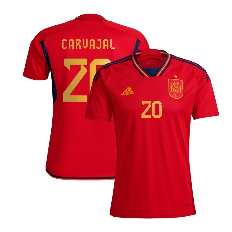 Daniel Carvajal Spain National Team 2022-23 Home Jersey - Red