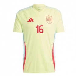 Rodrigo Spain National Team 2024 Away Jersey - Yellow