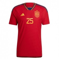 Ansu Fati Spain National Team 2022-23 Home Jersey - Red