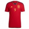 Gavi Spain National Team 2022-23 Home Jersey - Red