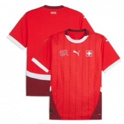 Switzerland Home Shirt 2024 - Red