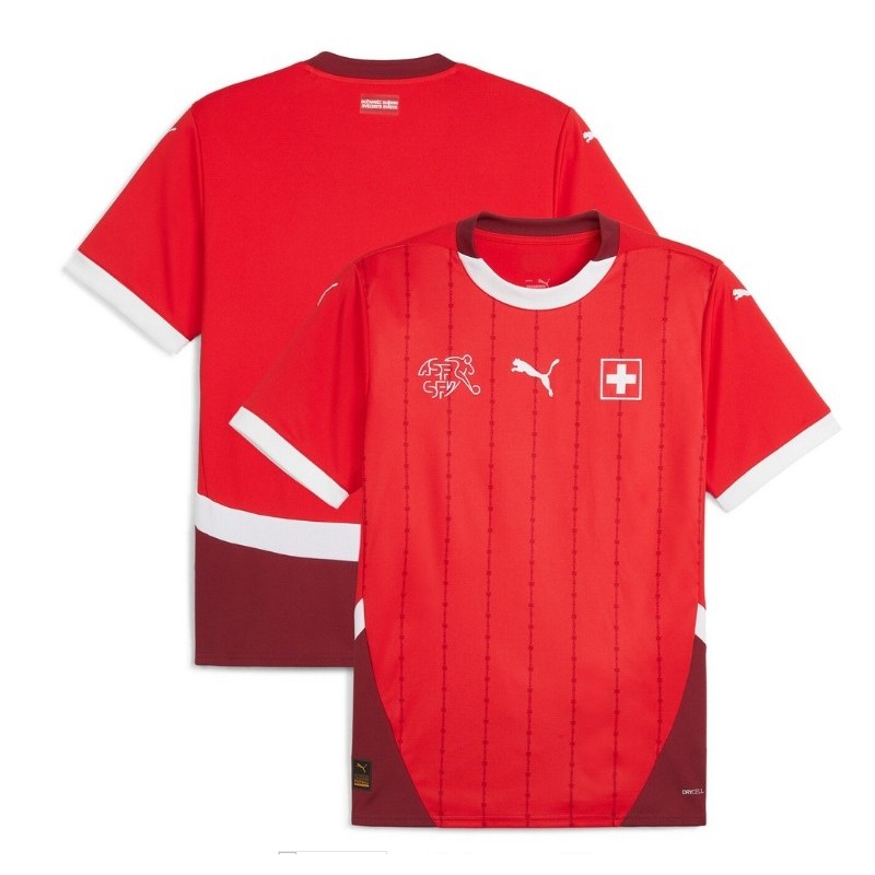 Switzerland Home Shirt 2024 - Red