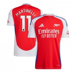 Gabriel Martinelli Arsenal 2024/25 Home Player Jersey – Red