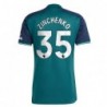 Arsenal Third Shirt 2023-24 with Zinchenko 35 printing-Green