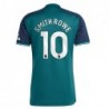 Arsenal Third Shirt 2023-24 with Smith Rowe 10 printing-Green