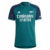 Arsenal Third Shirt 2023-24 with Saka 7 printing-Green