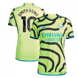 Arsenal Away Shirt 2023-24 with Smith Rowe 10 printing-Yellow