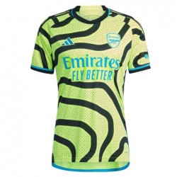 Arsenal Away Shirt 2023-24 with Smith Rowe 10 printing-Yellow