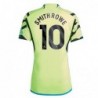 Arsenal Away Shirt 2023-24 with Smith Rowe 10 printing-Yellow