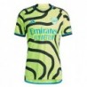 Arsenal Away Shirt 2023-24 with Saliba 2 printing-Yellow