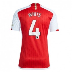 Arsenal Home Shirt 2023-24 with White 4 printing-Red